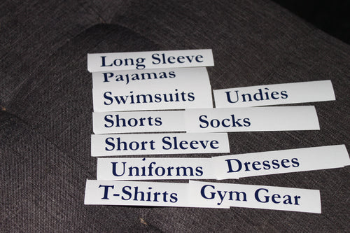 Clothing labels