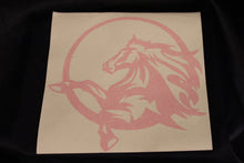 Pair Hot Pink Horse decals