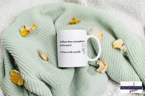 Mainsplainer mug