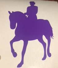 Dressage Rider Silouette Vinyl Decals