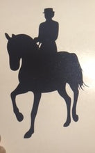 Dressage Rider Silouette Vinyl Decals