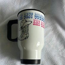 The best cowboys are girls /  12oz Travel Mug -